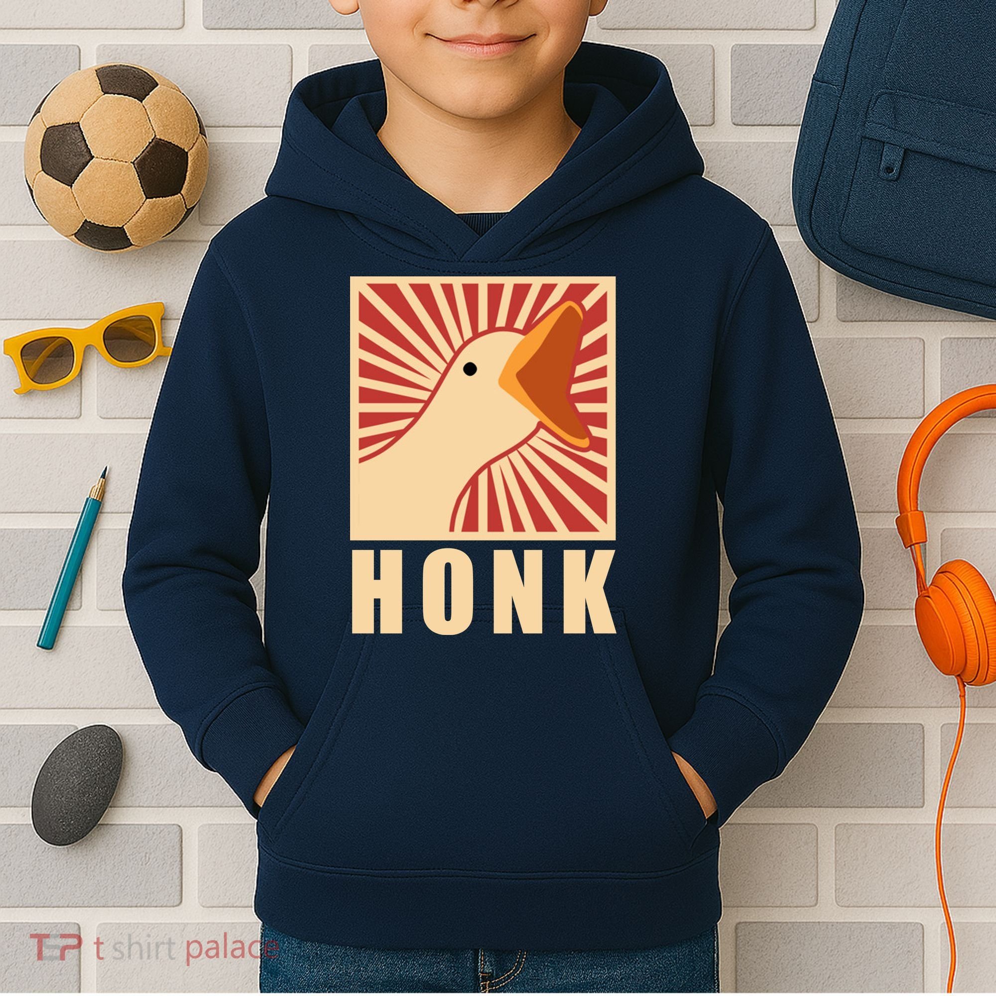 Duck Honk Kids Hoodie