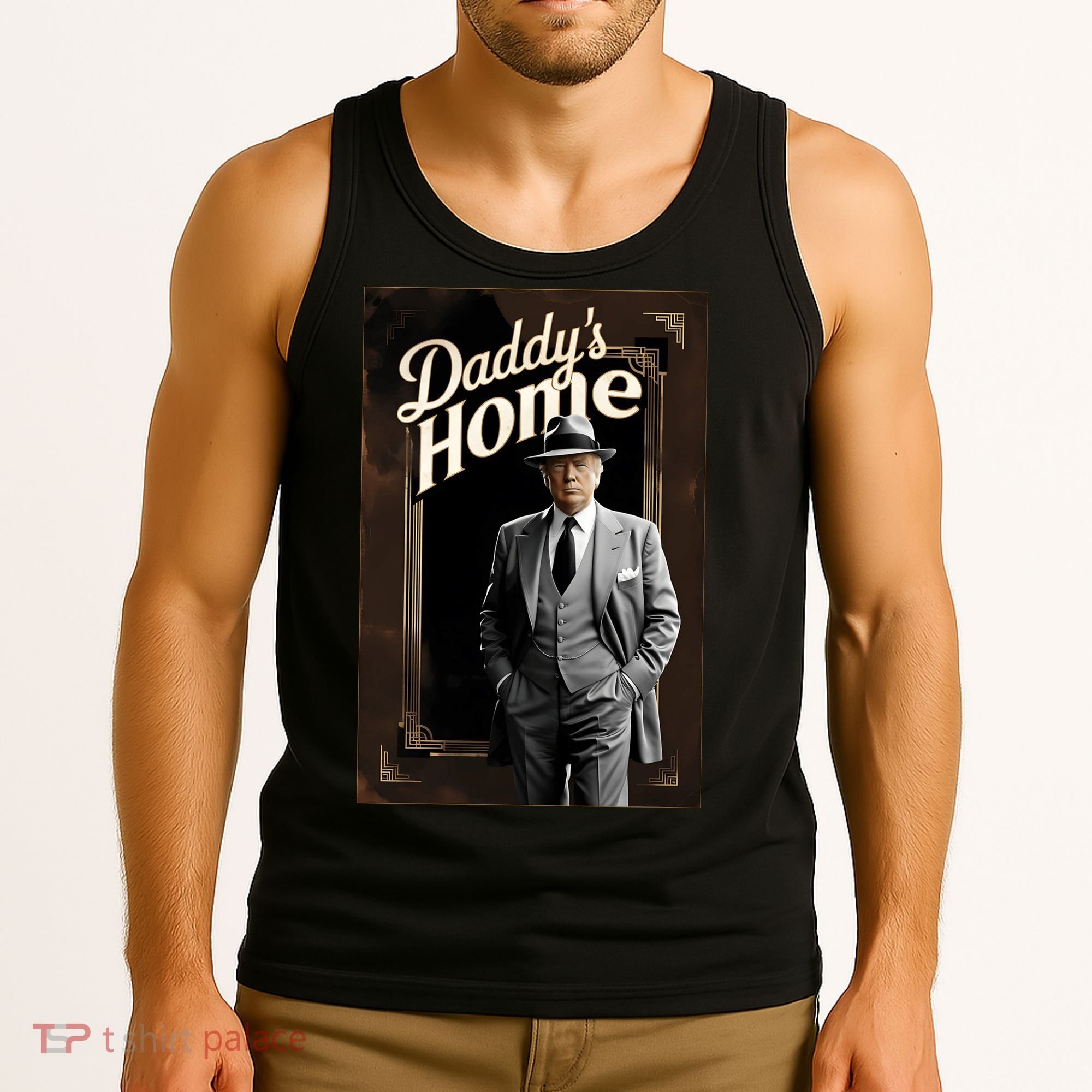Daddys Home Donald Trump Inauguration Tank Top
