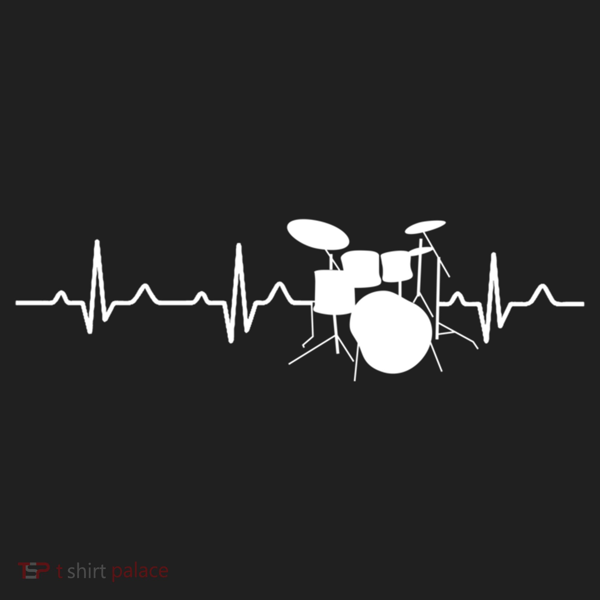 Drums Heartbeat Drummer Music Band Gift Cool Gift Beanie