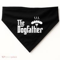 Dogfather Hot Dog Papa Bbq Grilling Grill Daddy USA-Made Doggie Bandana thumb 0
