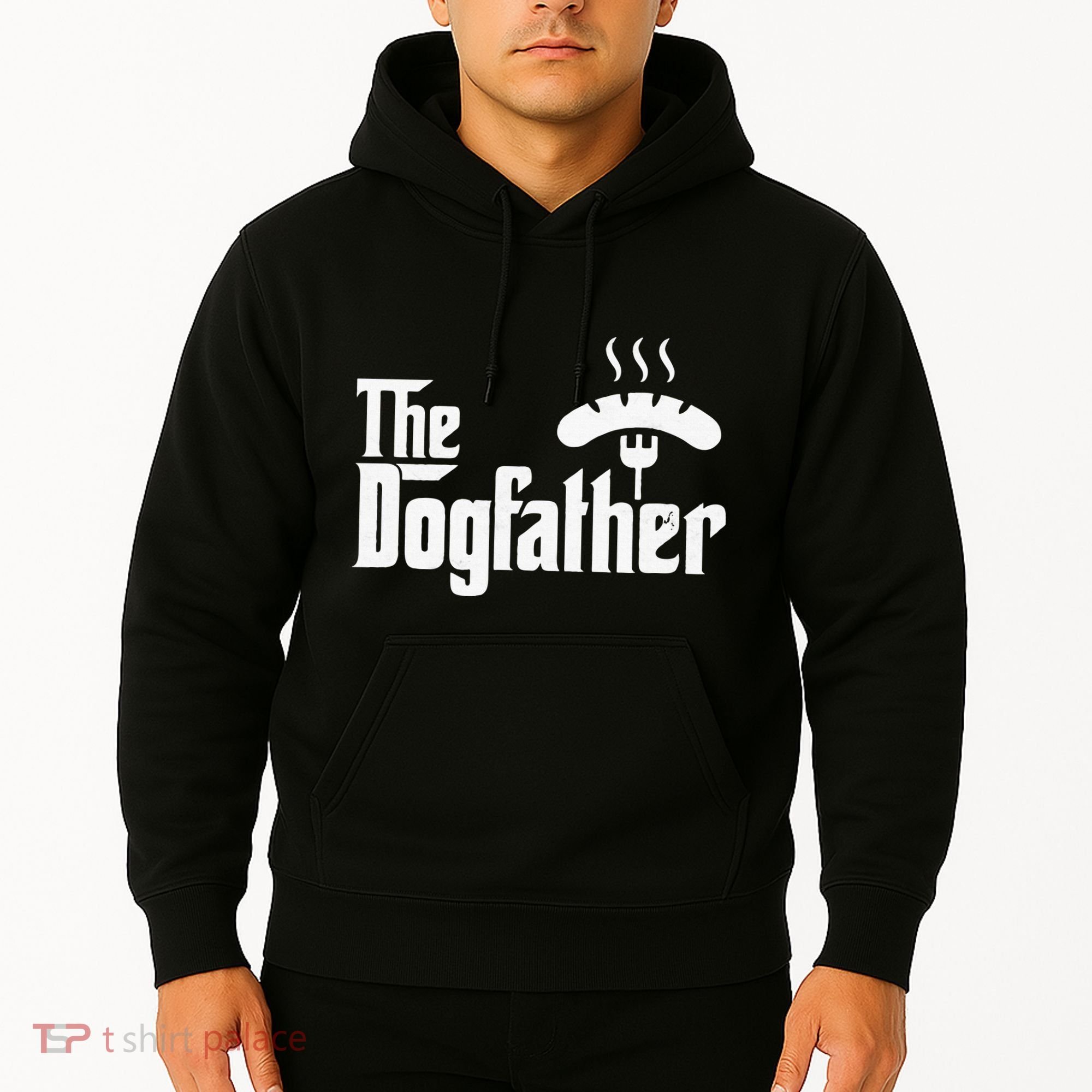 Dogfather Hot Dog Papa Bbq Grilling Grill Daddy Hoodie