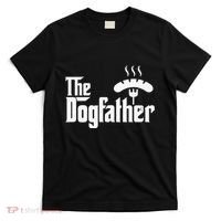 Dogfather Hot Dog Papa Bbq Grilling Grill Daddy T-Shirt thumb 0