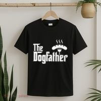 Dogfather Hot Dog Papa Bbq Grilling Grill Daddy T-Shirt thumb 2