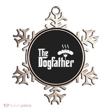 Dogfather Hot Dog Papa Bbq Grilling Grill Daddy Ornament