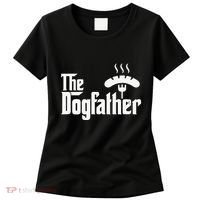 Dogfather Hot Dog Papa Bbq Grilling Grill Daddy Women's T-Shirt thumb 0