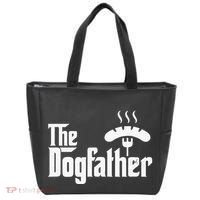 Dogfather Hot Dog Papa Bbq Grilling Grill Daddy Tote Bag thumb 0