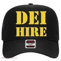 Dei Hire Diversity Equity Inclusion Anti Trump Political Hat thumb 0