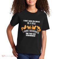 Dont Have Ducks In A Row I Have Squirrels Everywhere Kids T-Shirt thumb 2