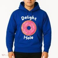 Delight Hole Donut Sprinkles Doughnut Fried Dough Sweet Cool Gift Hoodie thumb 2