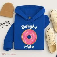 Delight Hole Donut Sprinkles Doughnut Fried Dough Sweet Cool Gift Hoodie thumb 4