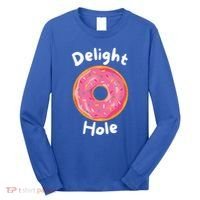 Delight Hole Donut Sprinkles Doughnut Fried Dough Sweet Cool Gift Long Sleeve Shirt thumb 0