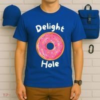 Delight Hole Donut Sprinkles Doughnut Fried Dough Sweet Cool Gift T-Shirt thumb 6