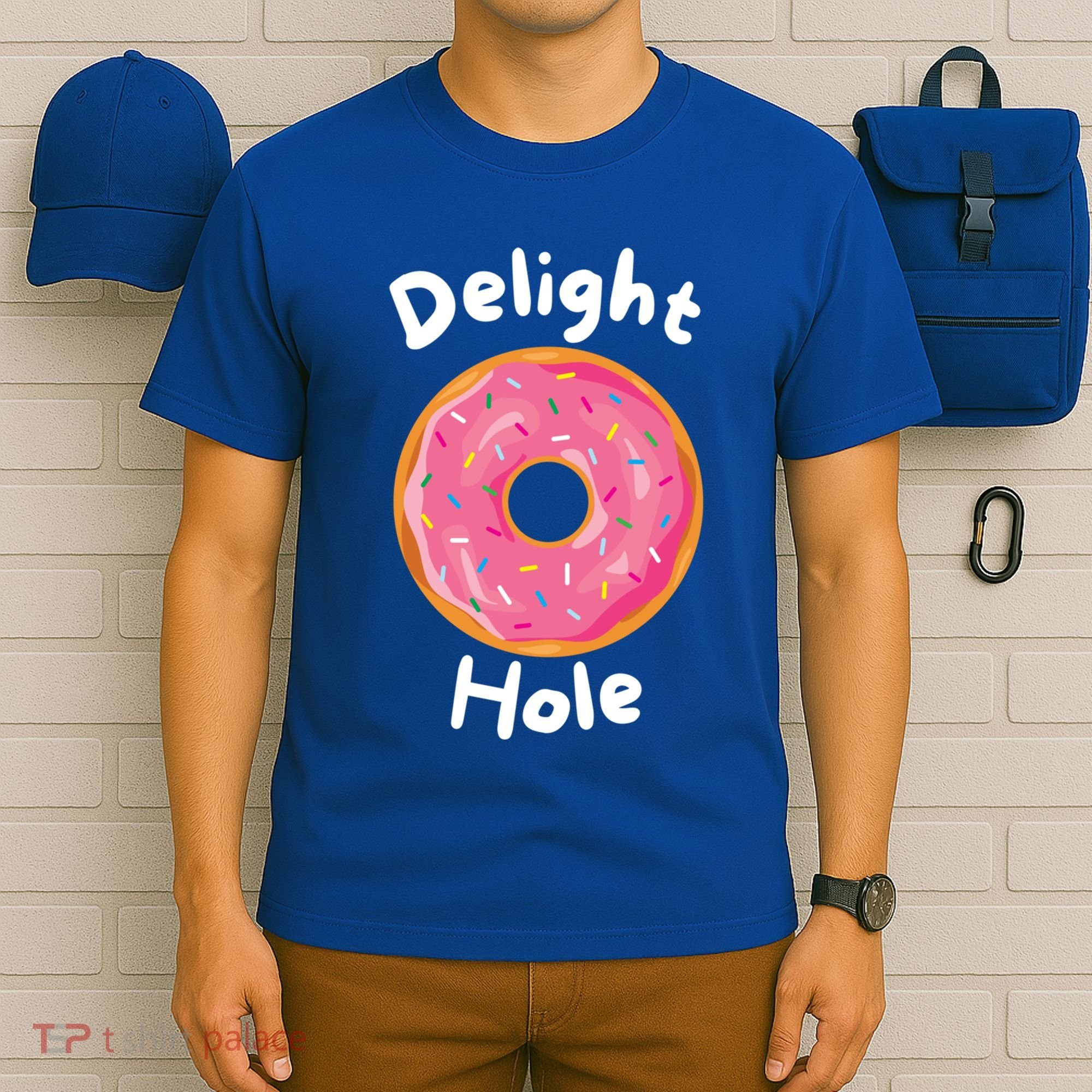 Delight Hole Donut Sprinkles Doughnut Fried Dough Sweet Cool Gift T-Shirt