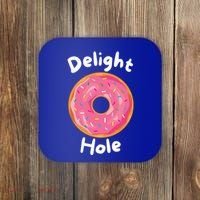Delight Hole Donut Sprinkles Doughnut Fried Dough Sweet Cool Gift Coaster thumb 0