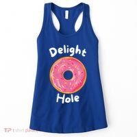 Delight Hole Donut Sprinkles Doughnut Fried Dough Sweet Cool Gift Women's Tank Top thumb 0