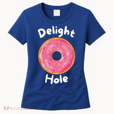 Delight Hole Donut Sprinkles Doughnut Fried Dough Sweet Cool Gift Women's T-Shirt