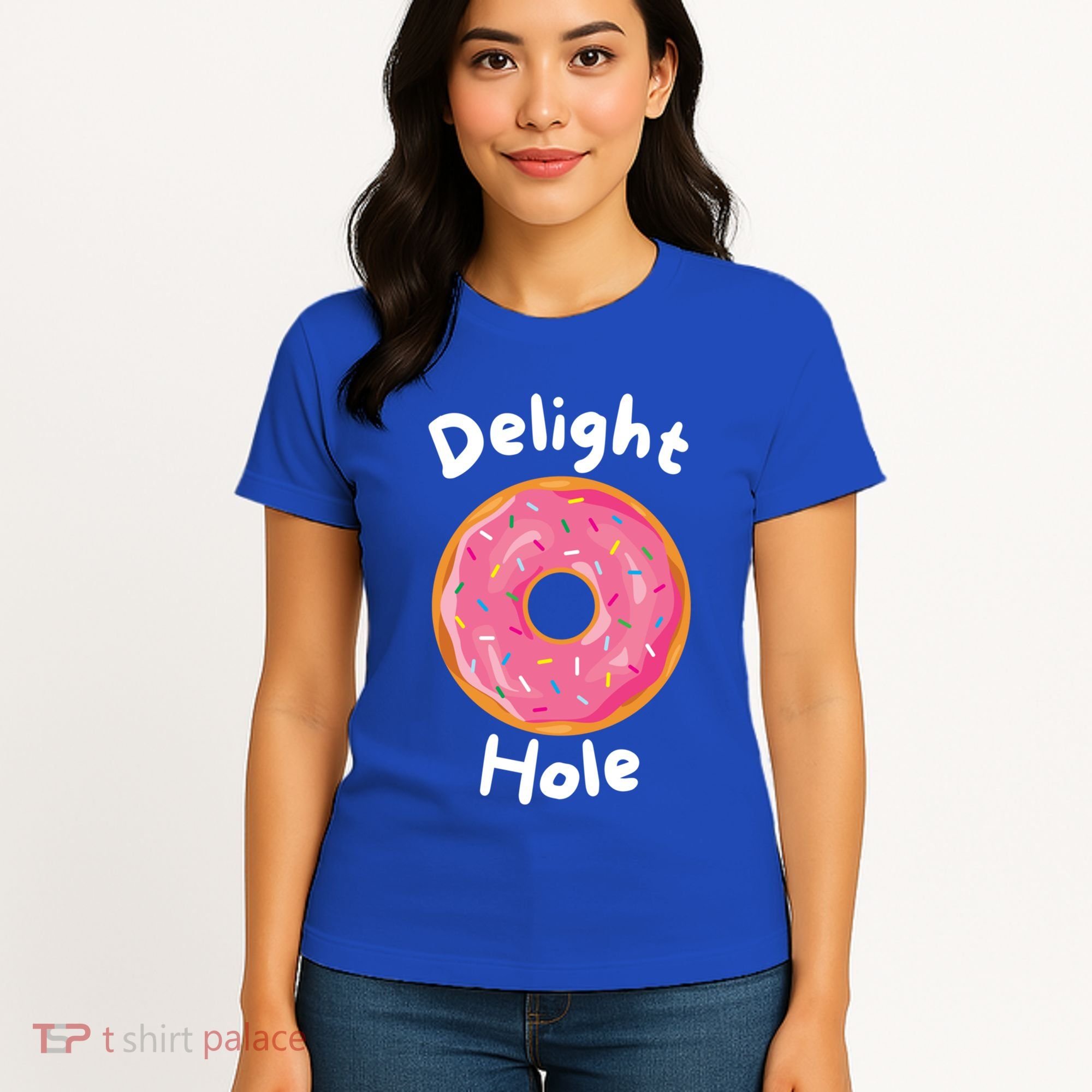 Delight Hole Donut Sprinkles Doughnut Fried Dough Sweet Cool Gift Women's T-Shirt