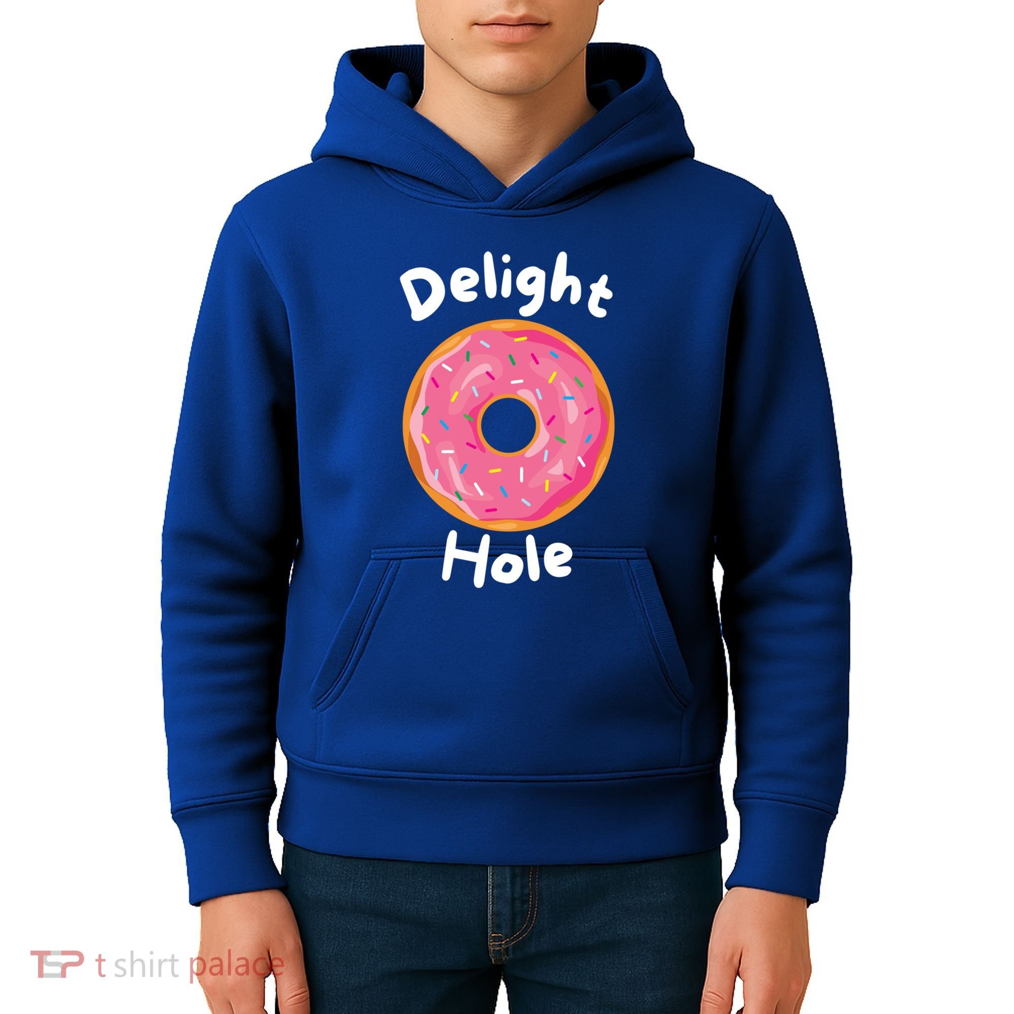 Delight Hole Donut Sprinkles Doughnut Fried Dough Sweet Cool Gift Kids Hoodie