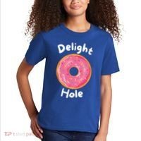 Delight Hole Donut Sprinkles Doughnut Fried Dough Sweet Cool Gift Kids T-Shirt thumb 2