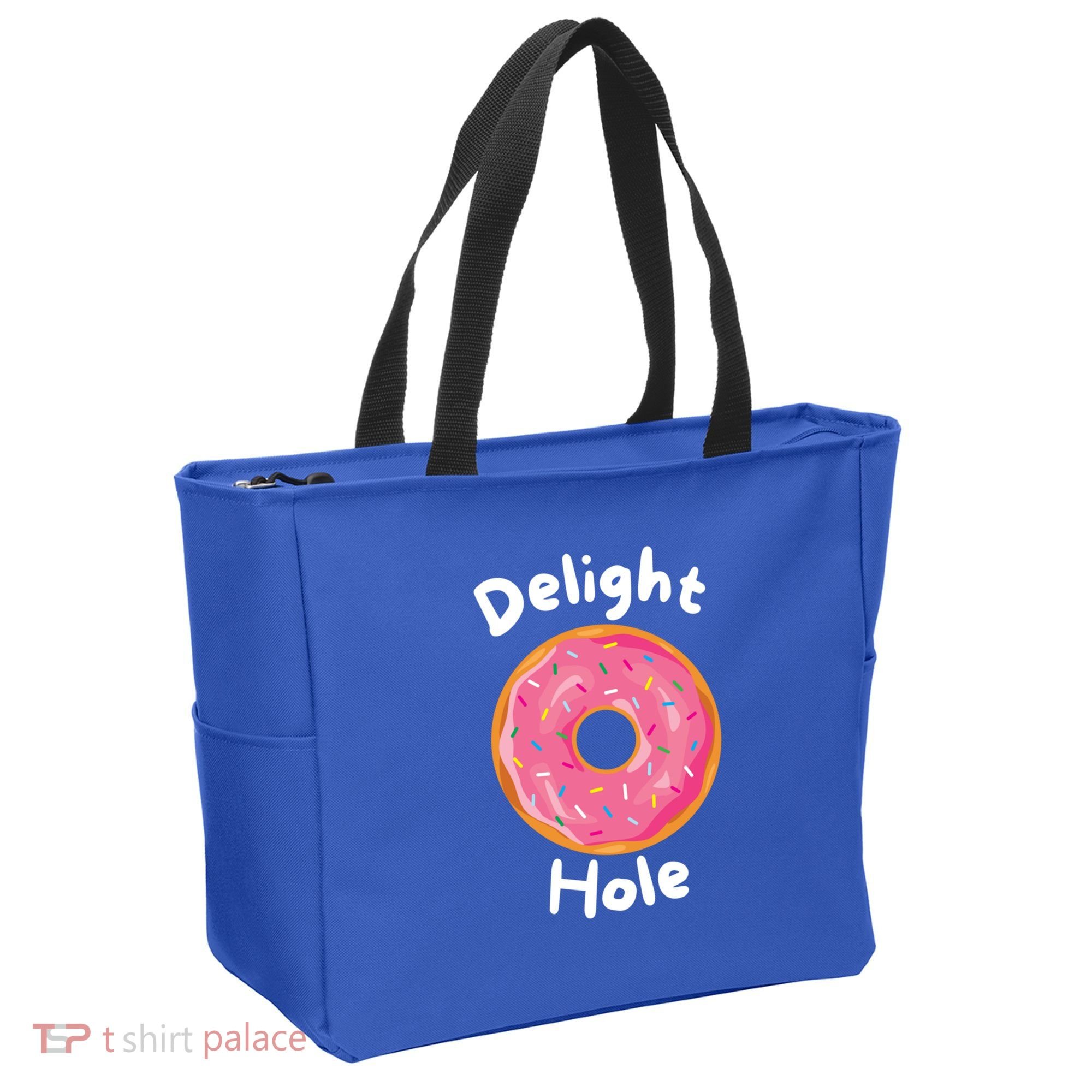 Delight Hole Donut Sprinkles Doughnut Fried Dough Sweet Cool Gift Tote Bag