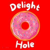 Delight Hole Donut Sprinkles Doughnut Fried Dough Sweet Cool Gift Santa Hat thumb 1