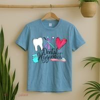 Dental Hygienist Dentist Tools Dental Life Dental Tooth Gift T-Shirt thumb 2