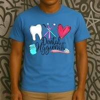 Dental Hygienist Dentist Tools Dental Life Dental Tooth Gift T-Shirt thumb 3