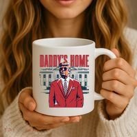 DaddyS Home Donald Trump 47th President Coffee Mug thumb 3