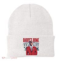 DaddyS Home Donald Trump 47th President Beanie thumb 0
