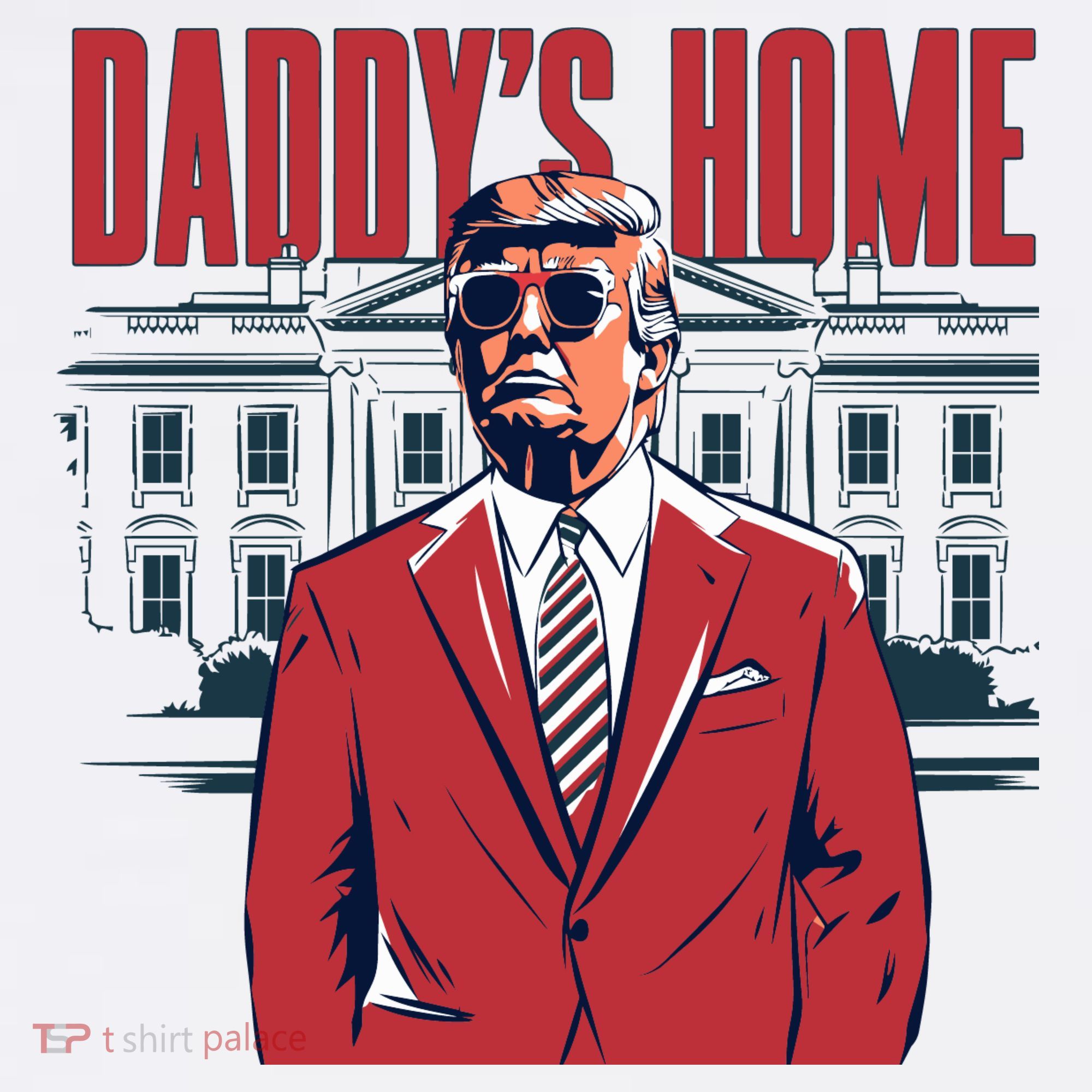 DaddyS Home Donald Trump 47th President Mousepad