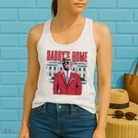 DaddyS Home Donald Trump 47th President Women's Tank Top thumb 2