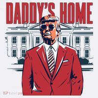DaddyS Home Donald Trump 47th President Women's Tank Top thumb 5