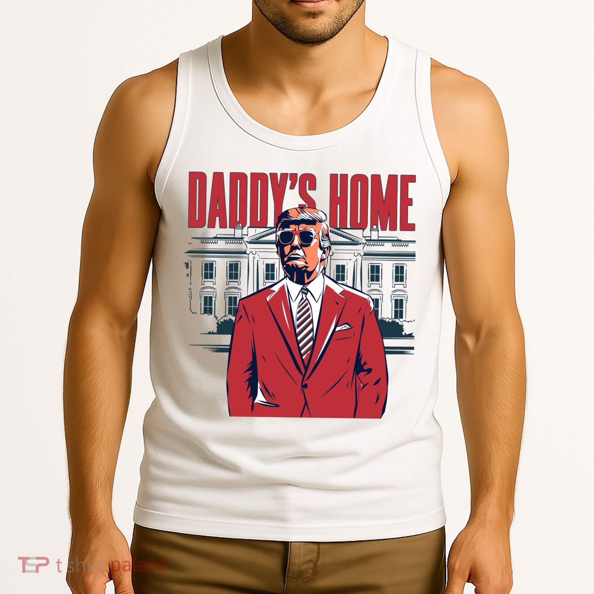 DaddyS Home Donald Trump 47th President Tank Top