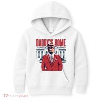 DaddyS Home Donald Trump 47th President Kids Hoodie thumb 0
