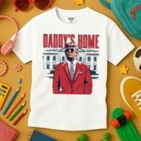 DaddyS Home Donald Trump 47th President Kids T-Shirt thumb 3
