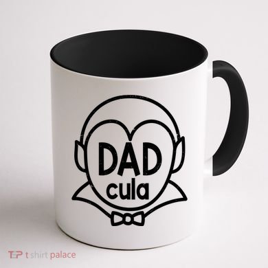 Dadcula Halloween Coffee Mug back
