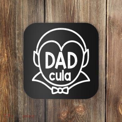 Dadcula Halloween Coaster