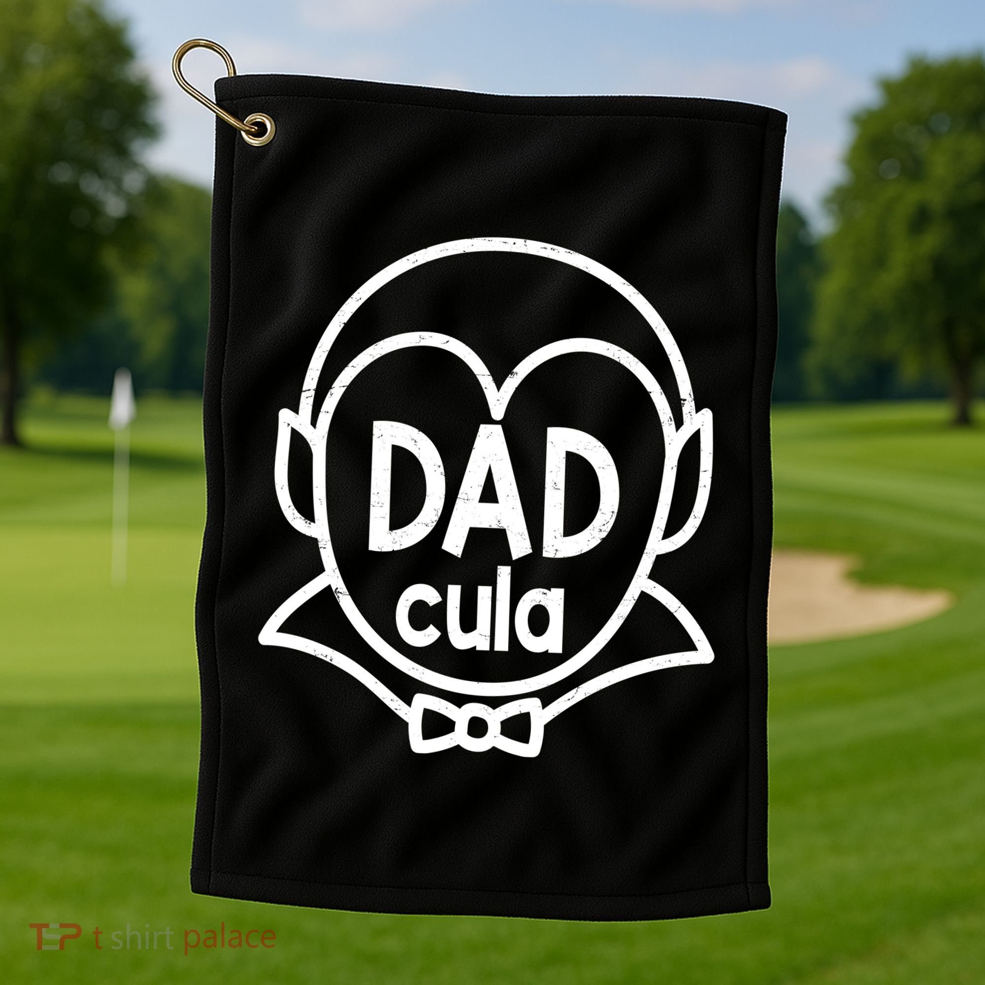 Dadcula Halloween Golf Towel