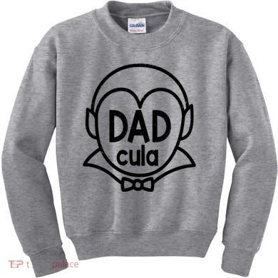 Dadcula Halloween Kids Sweatshirt