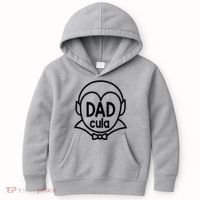 Dadcula Halloween Kids Hoodie thumb 0