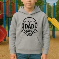 Dadcula Halloween Kids Hoodie thumb 2