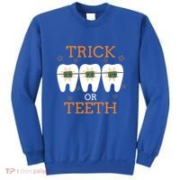 Dentist Halloween Dental Hygienist Trick Or Treat Teeth Gift Sweatshirt thumb 0