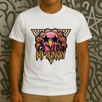 Def Hungry Def Grateful Happy Turkey Thanksgiving Autumn T-Shirt thumb 3