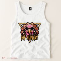 Def Hungry Def Grateful Happy Turkey Thanksgiving Autumn Tank Top thumb 2