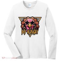 Def Hungry Def Grateful Happy Turkey Thanksgiving Autumn Women's Long Sleeve Shirt thumb 0