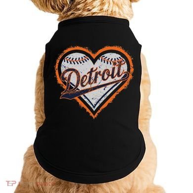 Detroit Heart Doggie Tank