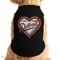 Detroit Heart Doggie Tank thumb 0