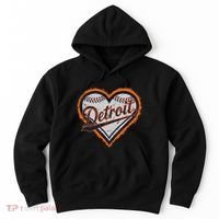 Detroit Heart Hoodie thumb 0