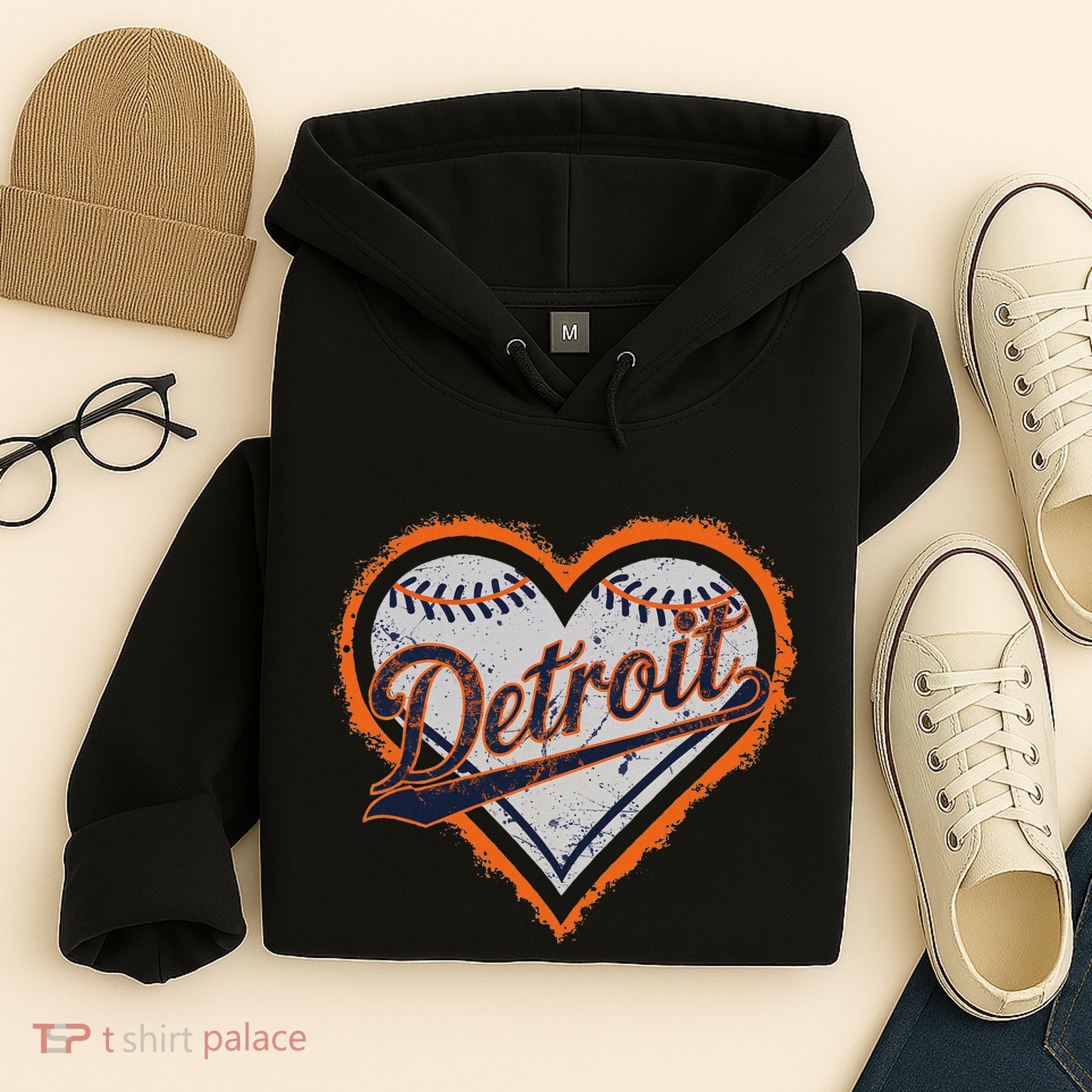Detroit Heart Hoodie