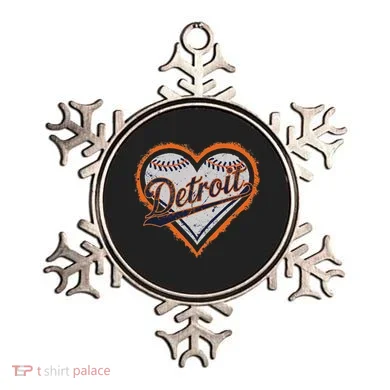 Detroit Heart Ornament